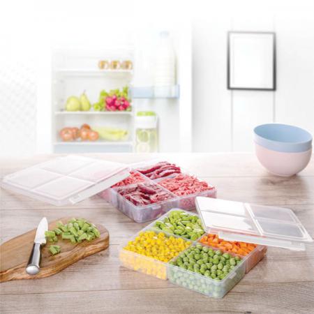 نمایندگی خرید ظروف فریزری چهار خانه کوچک