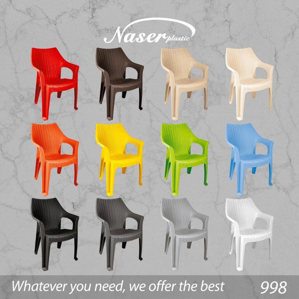 صندلی پلاستیکی مناسب آب‌وهوای گرم خوزستان