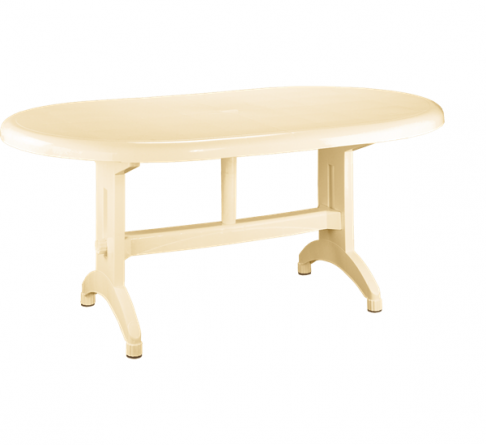 شرکت توزیع میز پلاستیکی بیضی