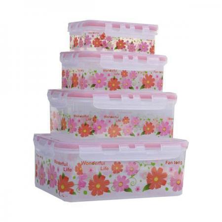 شرکت پخش ظروف فریزری 4 تکه