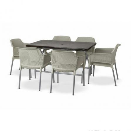 تهیه بهترین انواع میز صندلی پلاستیکی 6 نفره