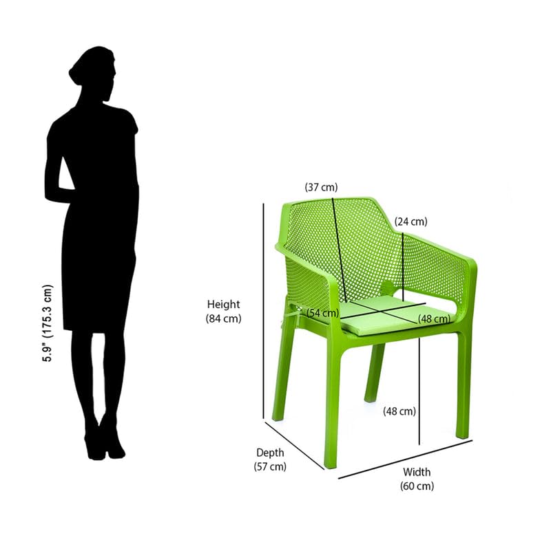 صندلی پلاستیکی دسته دار