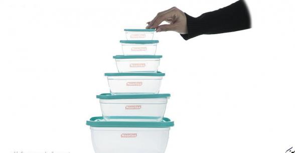 فروش تضمینی ظروف فریزری ۶ پارچه