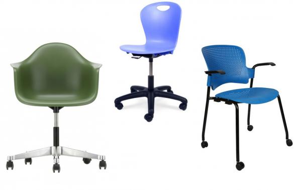 توزیع کنندگان صندلی پلاستیکی چرخدار