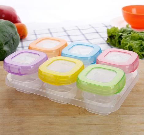 بررسی ظروف فریزری 6 پارچه