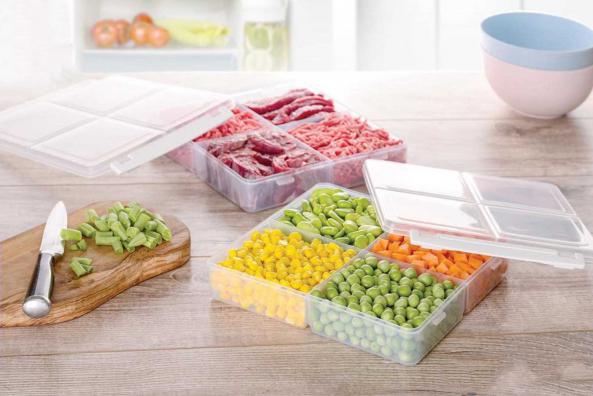 فروشنده معتبر ظروف فریزری صنعت سازان