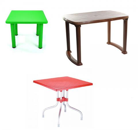 شرکت وارداتی انواع میز پلاستیکی مربع