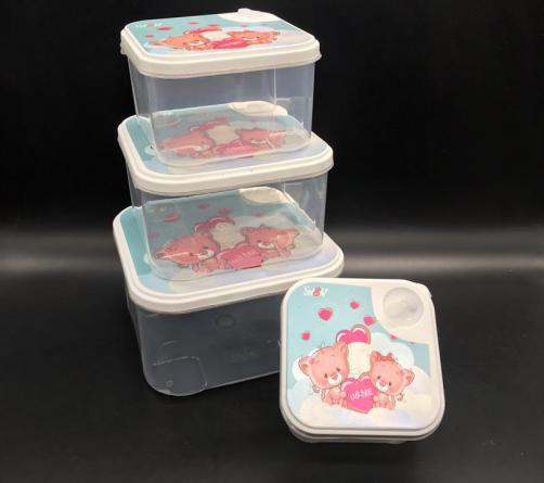 نمایندگی فروش ظروف فریزری ۴ تکه