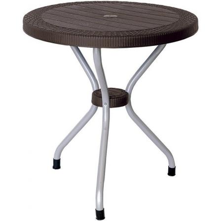 مشخصات میز پلاستیکی گرد پایه فلزی تاشو