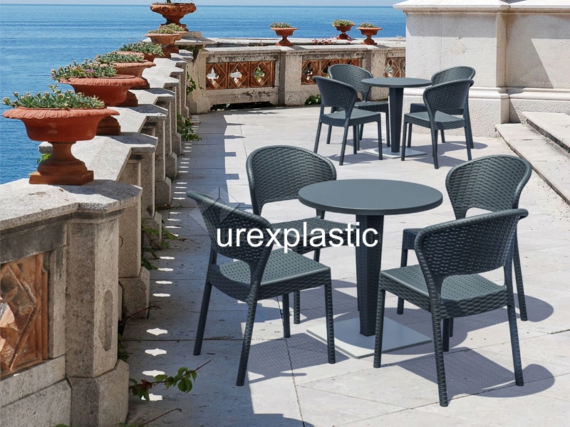 صندلی پلاستیکی حصیری ناصر- بهترین قیمت در بازار