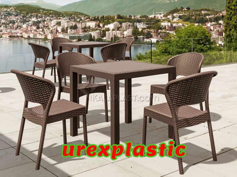 میز صندلی حصیری پلاستیکی  – خرید از بهترین صادرکنندگان