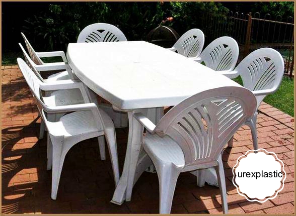 فروش بهترین میز پلاستیکی 6 نفره برای باغ