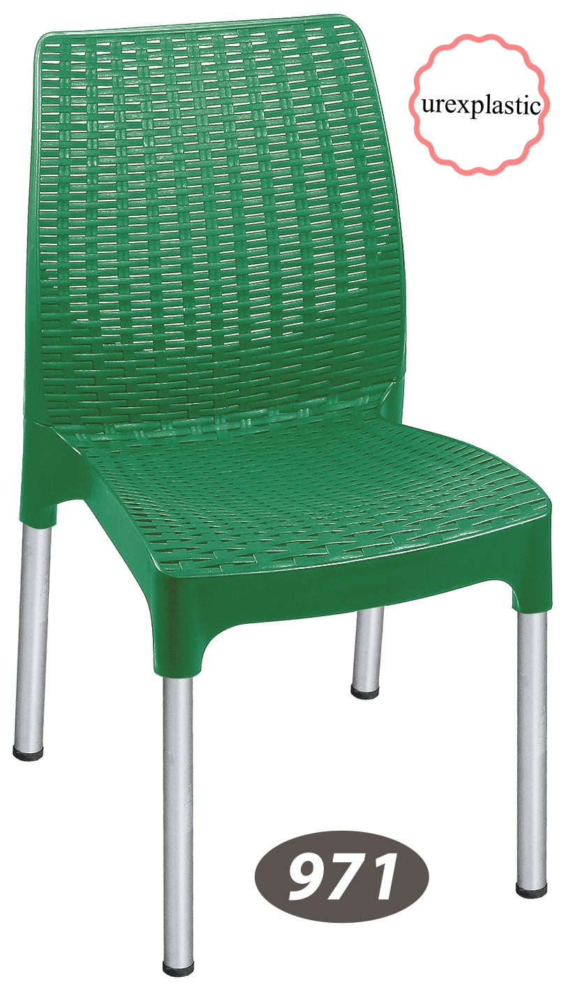 صندلی پلاستیکی حصیری با تنوع رنگی مناسب دکوراسیون منزل