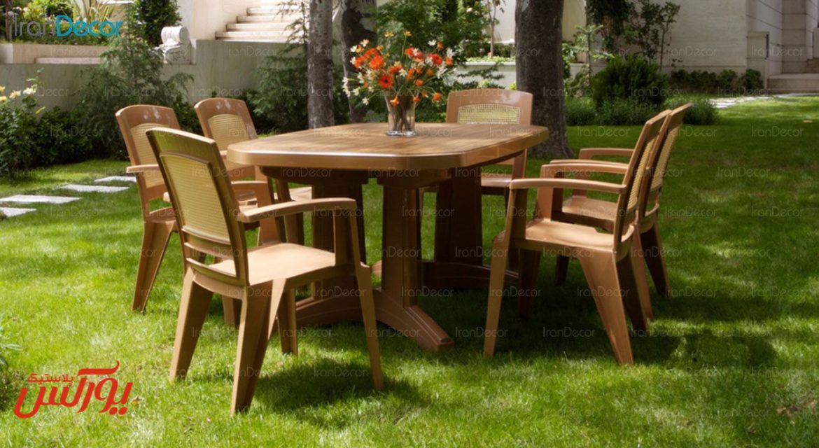 صندلی پلاستیکی طرح چوب – زیبایی، دوام و کاربردهای متنوع