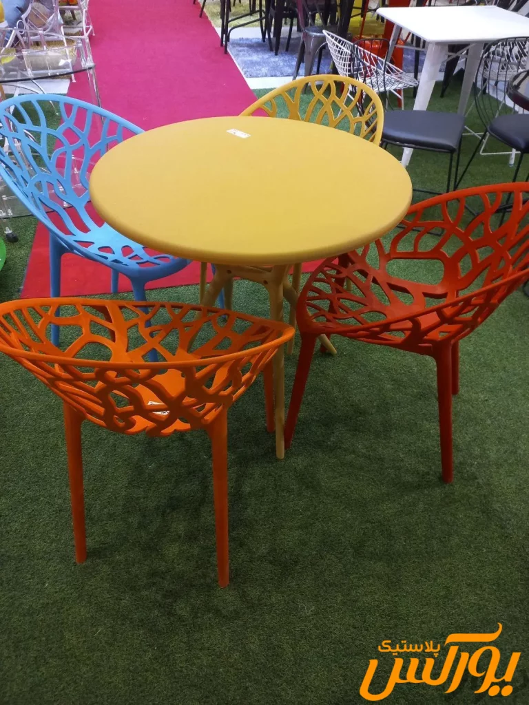 تولید صندلی پلاستیکی رنگی