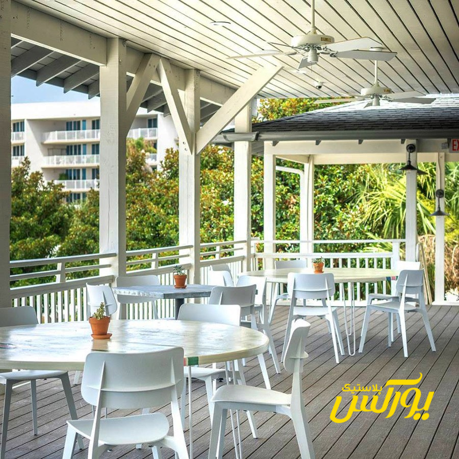 صندلی پلاستیکی کافی شاپی در مدل های جدید