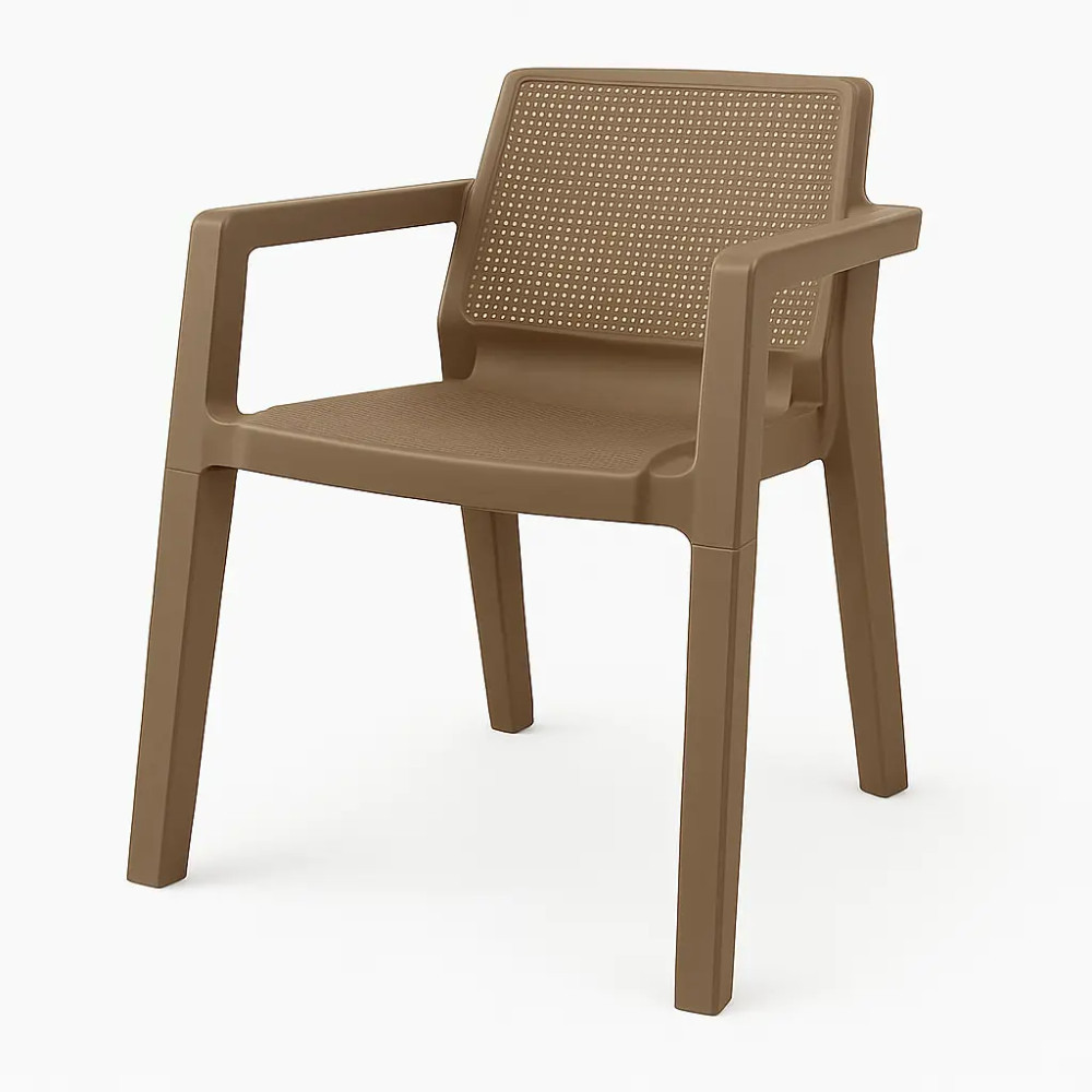 صندلی پلاستیکی دسته دار باکیفیت