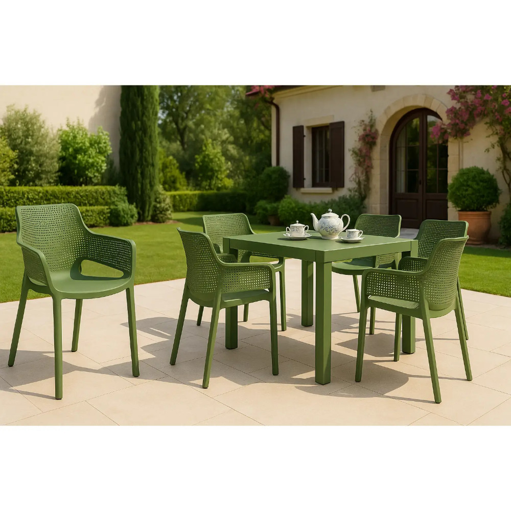 خرید میز صندلی پلاستیکی رشت با کیفیت بالا و ارسال سریع