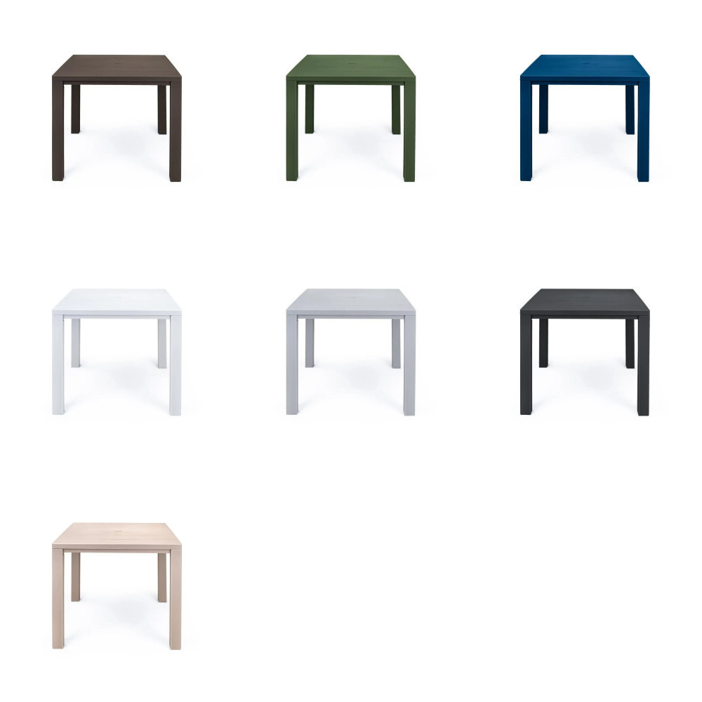 میز پلاستیکی سبک و مقاوم در رنگهای شاد، ایدهآل برای استفاده روزمره