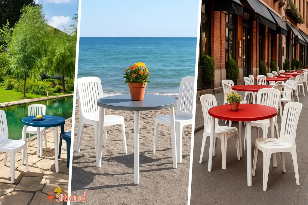 صندلی پلاستیکی با کیفیت بالا عرضه شده در تبریز