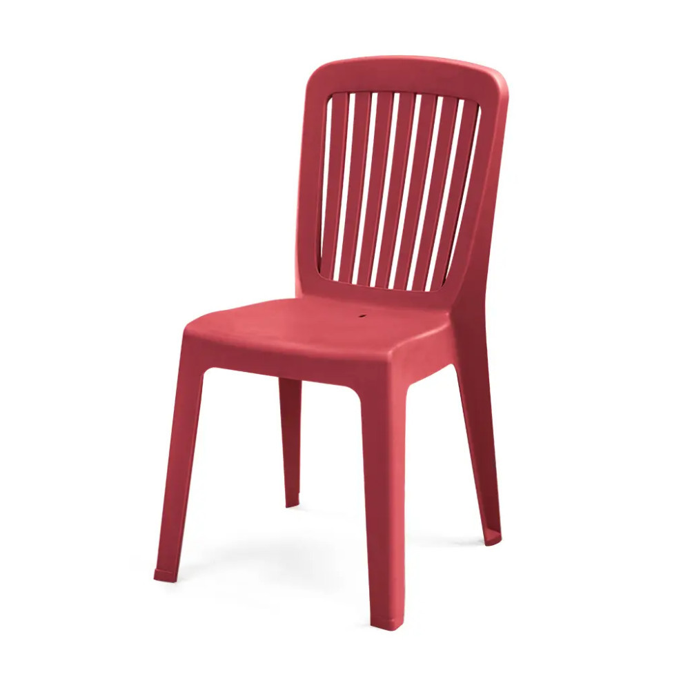 صندلی پلاستیکی ساده بدون دسته مناسب فضاهای کوچک