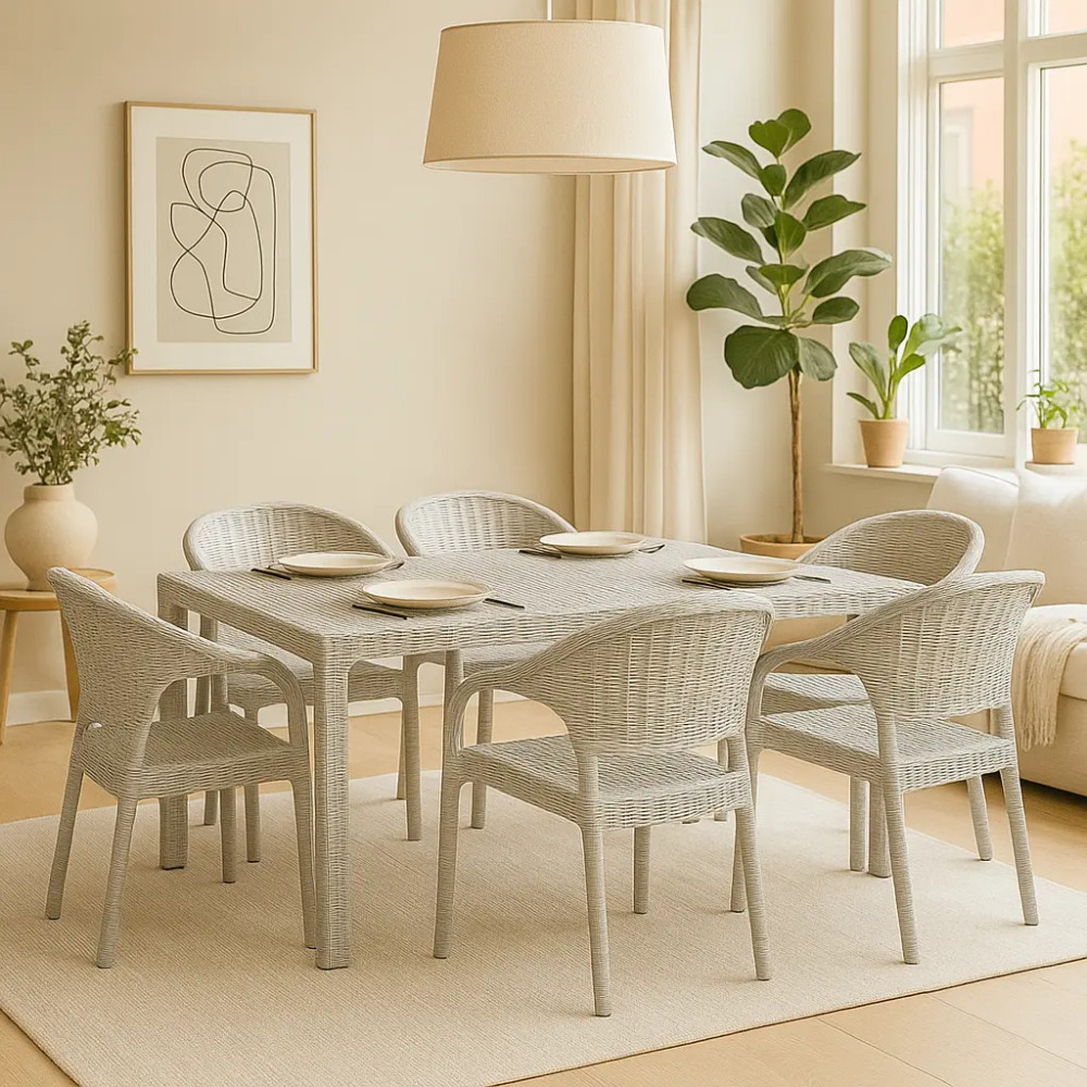 میز پلاستیکی مدرن؛ انتخاب حرفه‌ای‌ها برای دکوراسیون جذاب و ماندگار