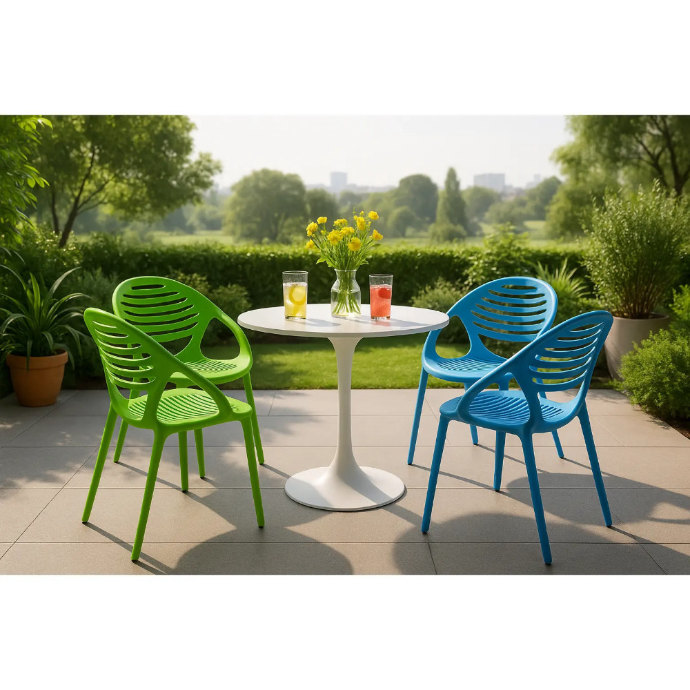 صندلی پلاستیکی ساده برای  استفاده راحت 