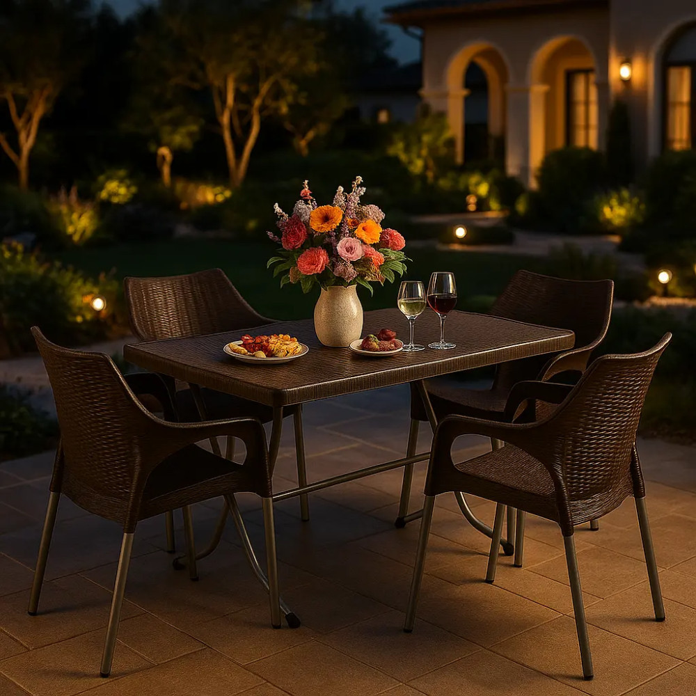 صندلی پلاستیکی طرح چوب؛ خریدی مقرون‌به‌صرفه با ظاهری لوکس