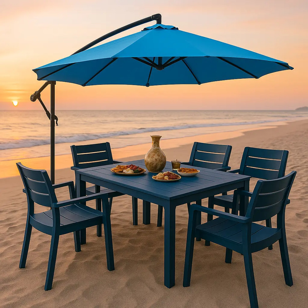 میز پلاستیکی ناصر ترکیبی از طراحی ساده و دوام بالا