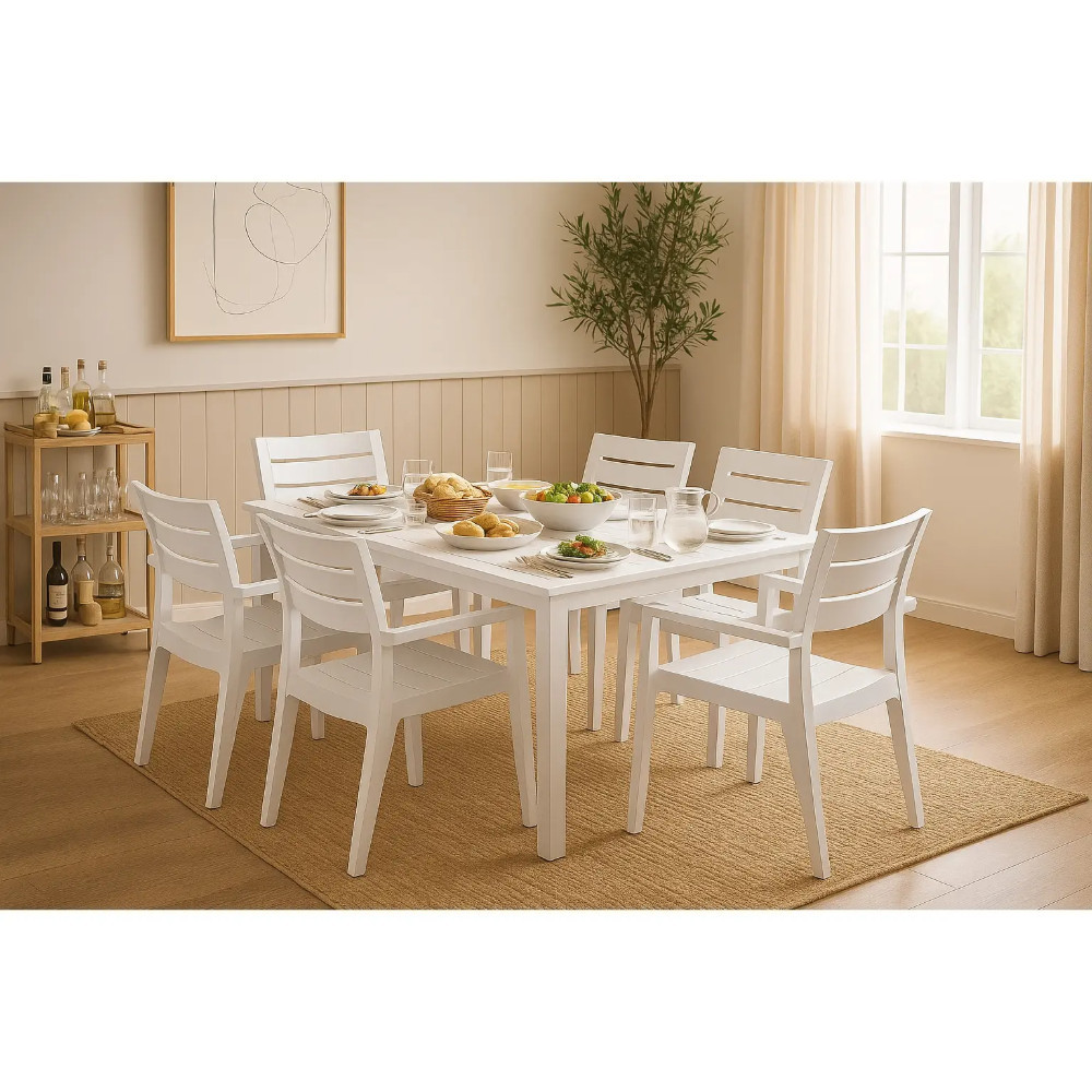 صندلی پلاستیکی سفید: راحتی و زیبایی که هر خانه‌ای نیاز دارد!