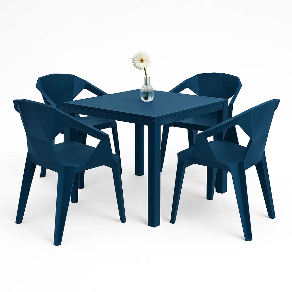 تصویر نزدیک از دسته و پایه مقاوم صندلی پلاستیکی برای استفاده خانگی و تجاری